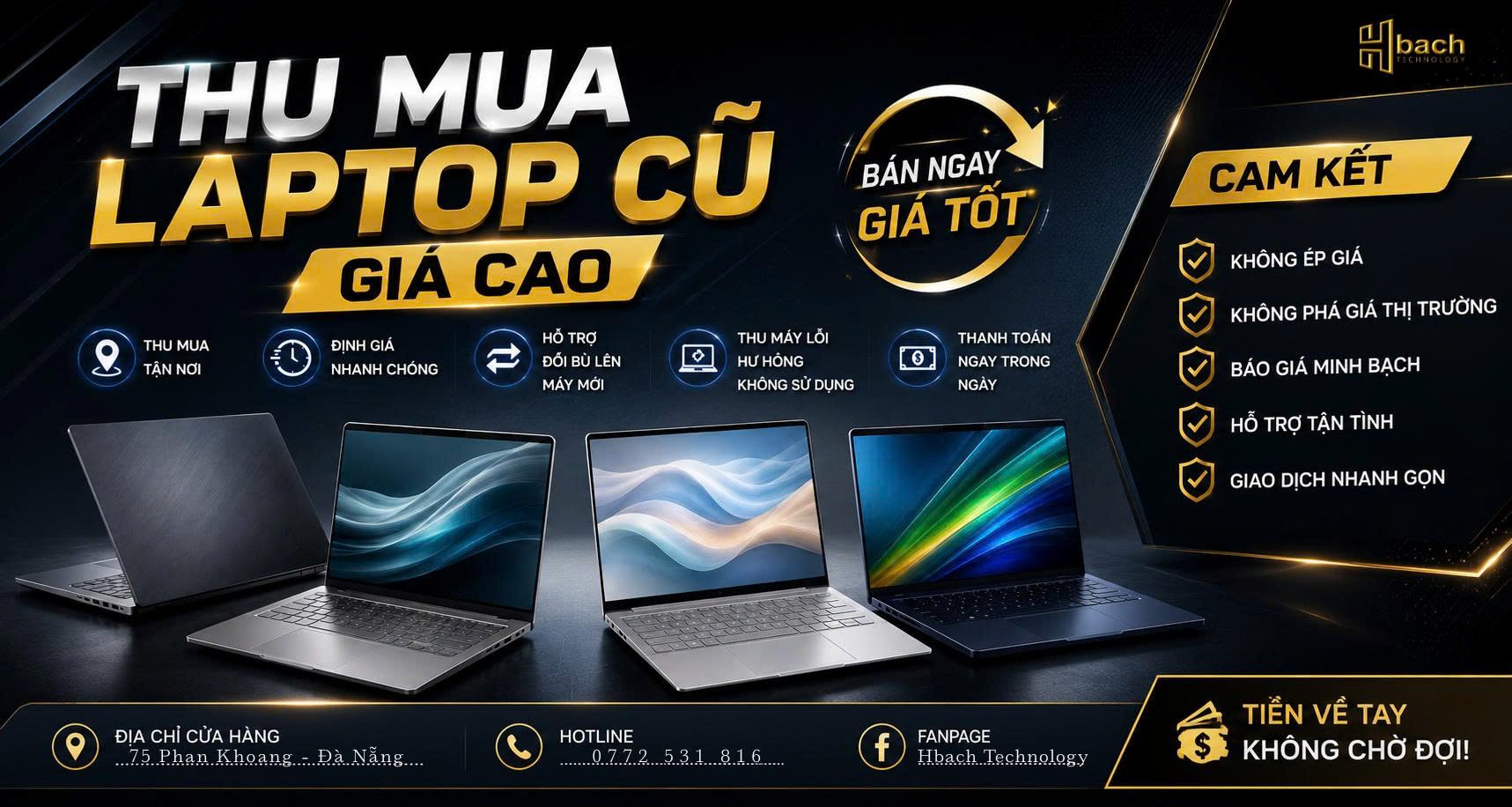 thu mua laptop cu gia cao